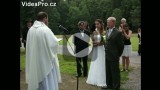 Myslivecká svatba u nové kapličky Sv. Huberta